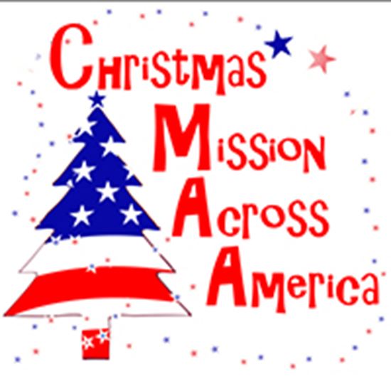 Picture of Christmas Mission Across Amer cover art.